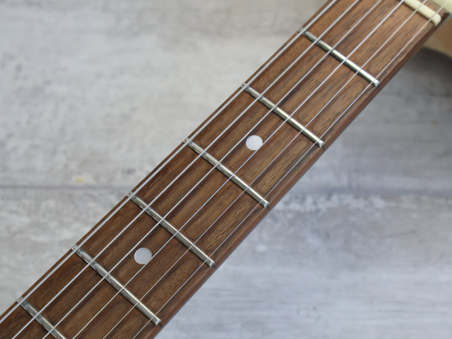 1990's Razo Glayn 723 Single Cutaway HS Aluminium Top Guitar