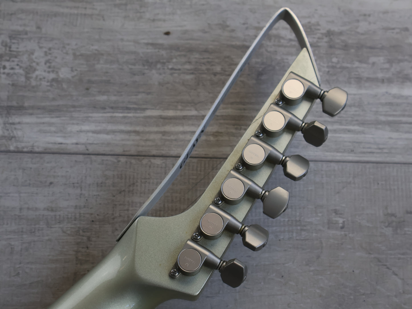 1990's Razo Glayn 723 Single Cutaway HS Aluminium Top Guitar