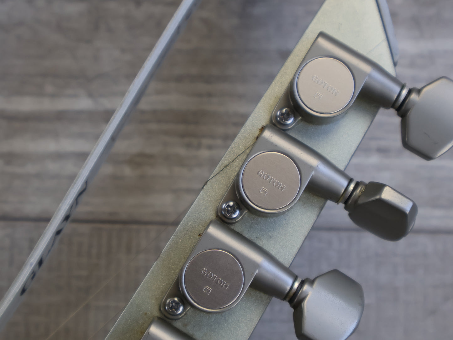 1990's Razo Glayn 723 Single Cutaway HS Aluminium Top Guitar