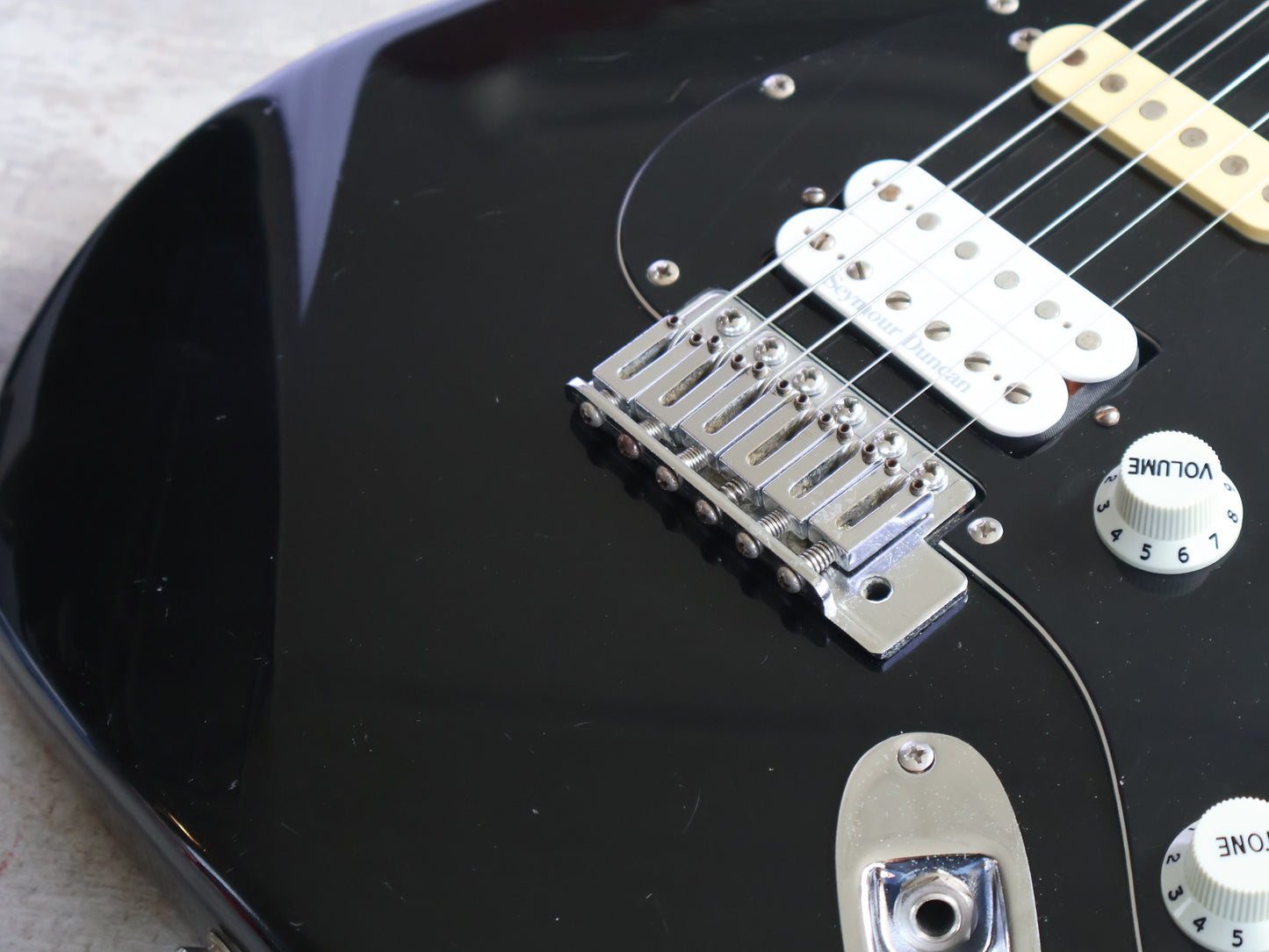 1989 Fender Japan STM-60 "Medium Scale" Stratocaster (Black)