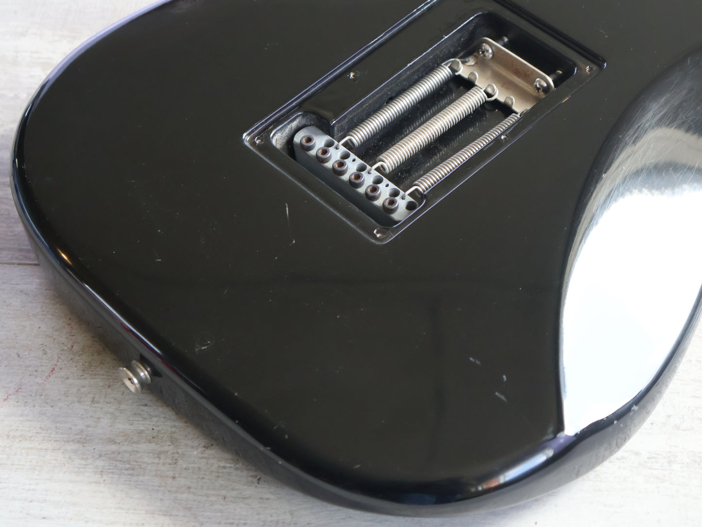 1989 Fender Japan STM-60 "Medium Scale" Stratocaster (Black)