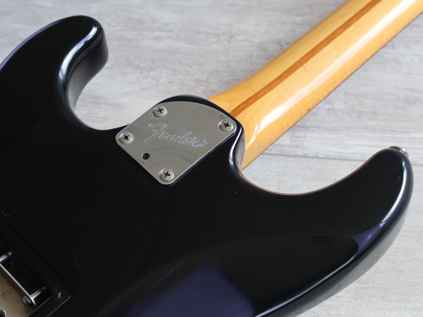 1989 Fender Japan STM-60 "Medium Scale" Stratocaster (Black)