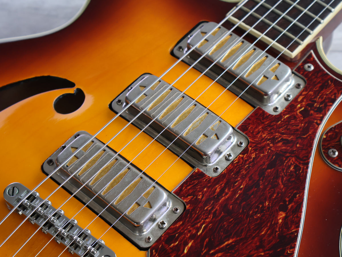 2014 Eastwood Airline H78 Semi Hollowbody w/Goldfoils (Honeyburst)