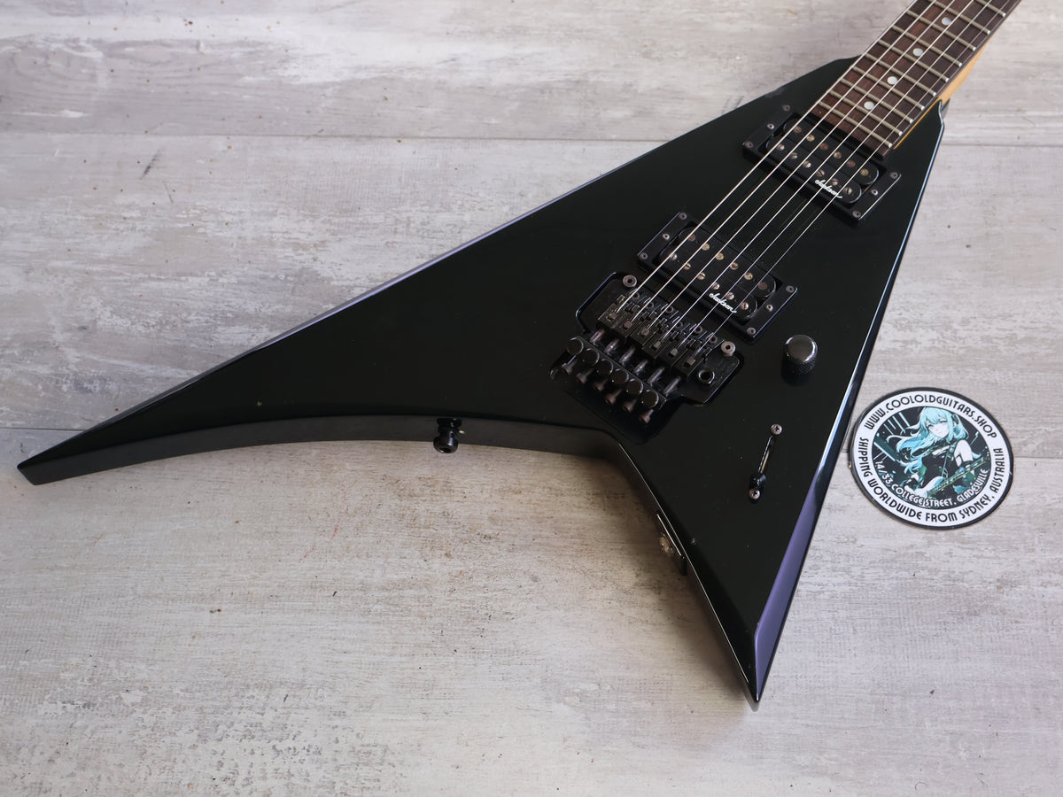 1993 Jackson Japan Professional Series Randy Rhoads EX Flying V (Black)