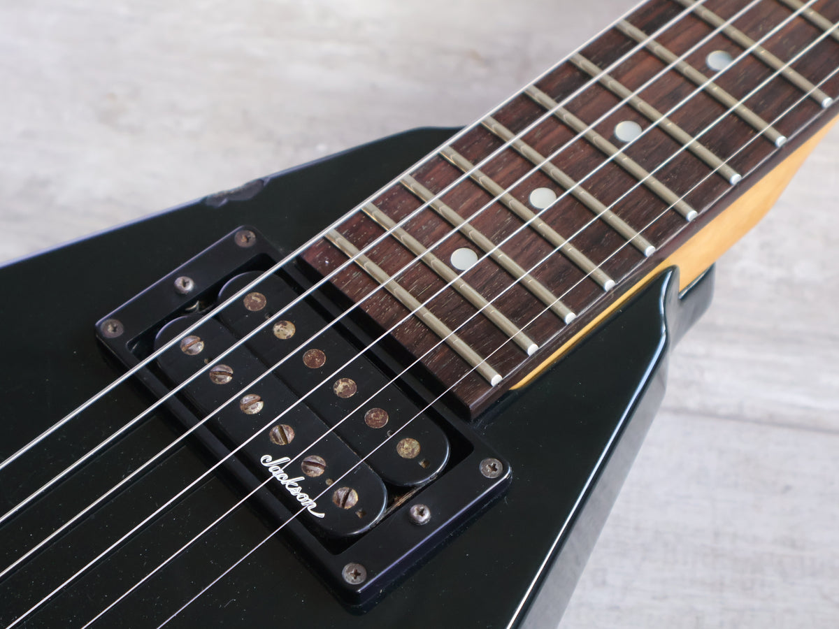 1993 Jackson Japan Professional Series Randy Rhoads EX Flying V (Black)