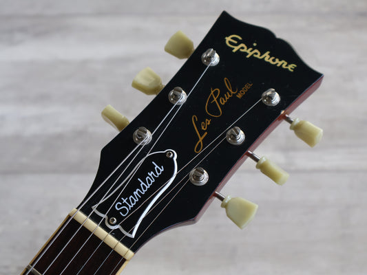 2005 Epiphone Japan LQ Series Limited Edition Les Paul Standard w/Bigsby (Cherry Sunburst))