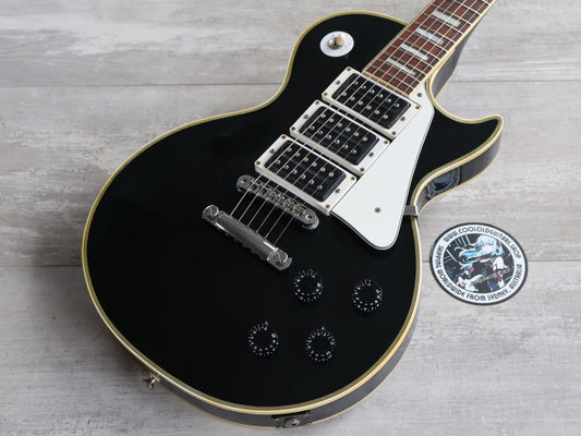 1978 Greco Japan EG-600PB Les Paul Custom 3PU Black Beauty (Ebony)