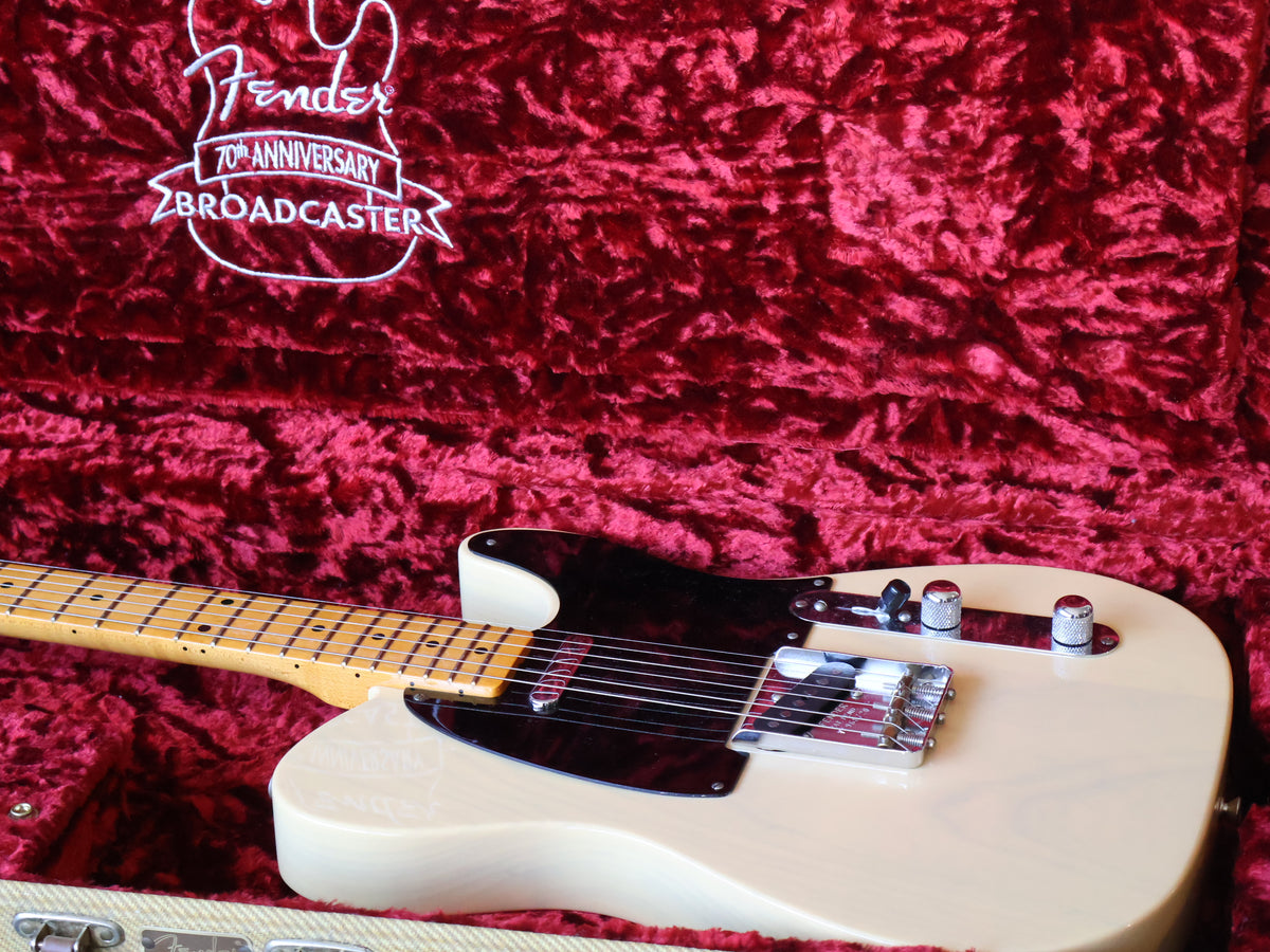 2019 Fender USA 70th Anniversary Broadcaster (Transparent Blonde)