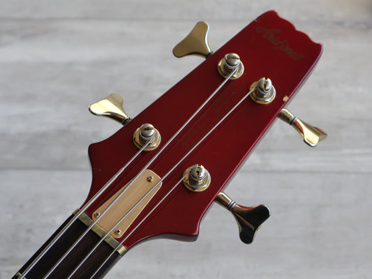 1983 Aria Pro II Japan SB Elite-II Electric Bass (Deep Red Metallic)