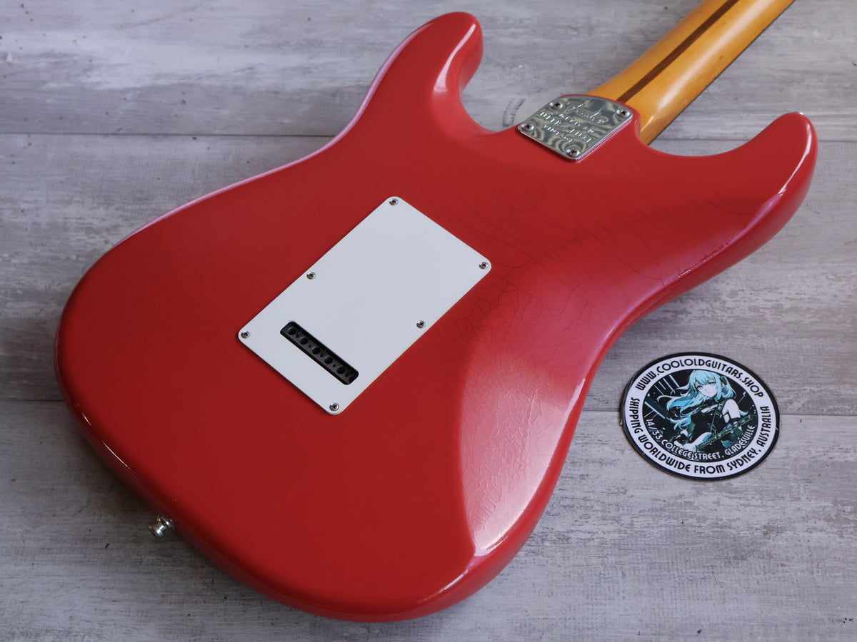 2025 Fender American Ultra Luxe Vintage '60s Stratocaster HSS (Fiesta Red)