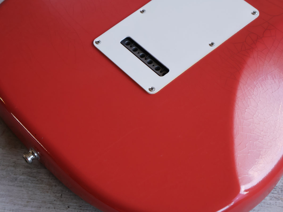 2025 Fender American Ultra Luxe Vintage '60s Stratocaster HSS (Fiesta Red)