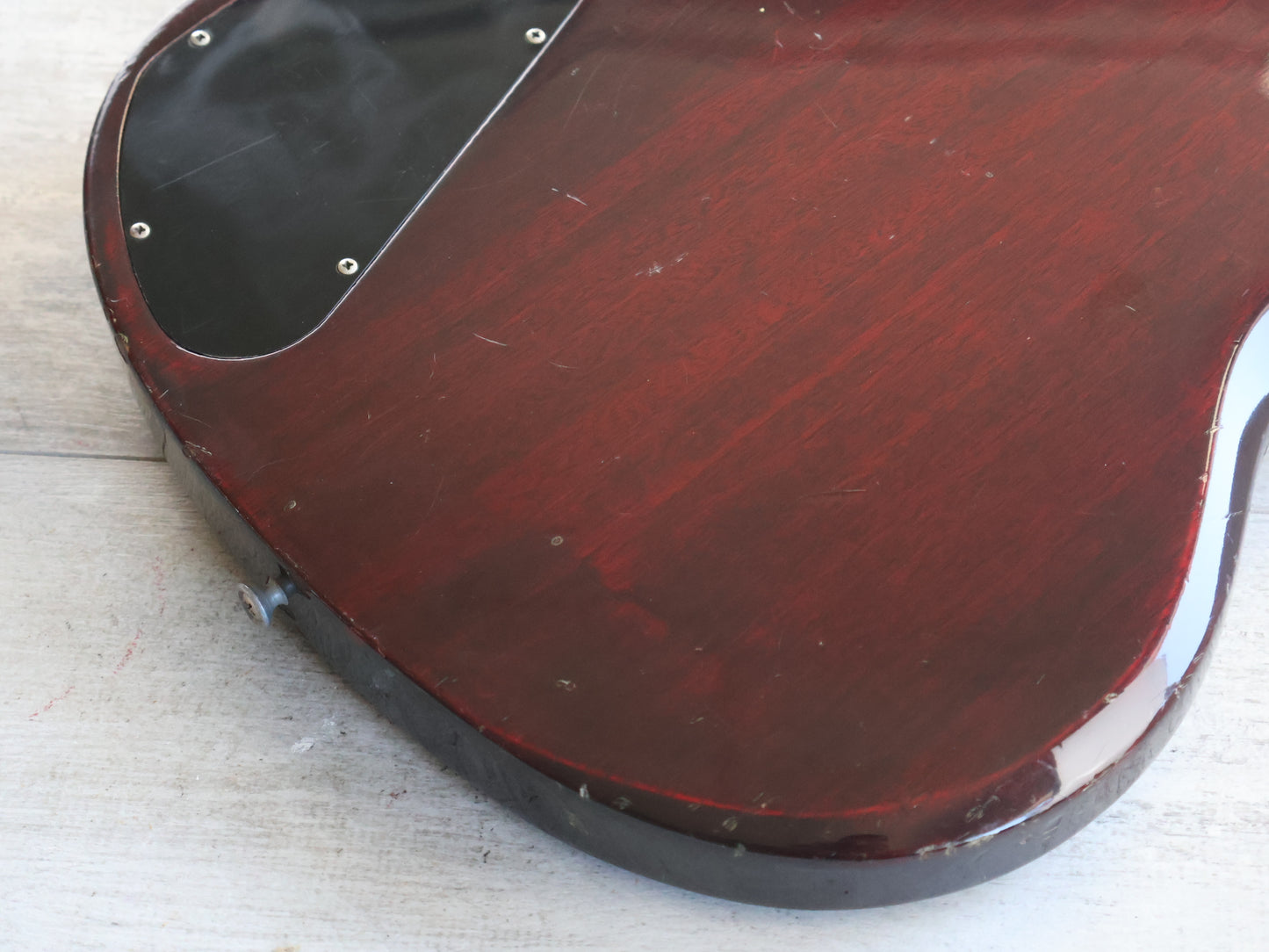 1984 Greco Japan SS-600 "Super Real" '75 Reissue SG (Wine Red)