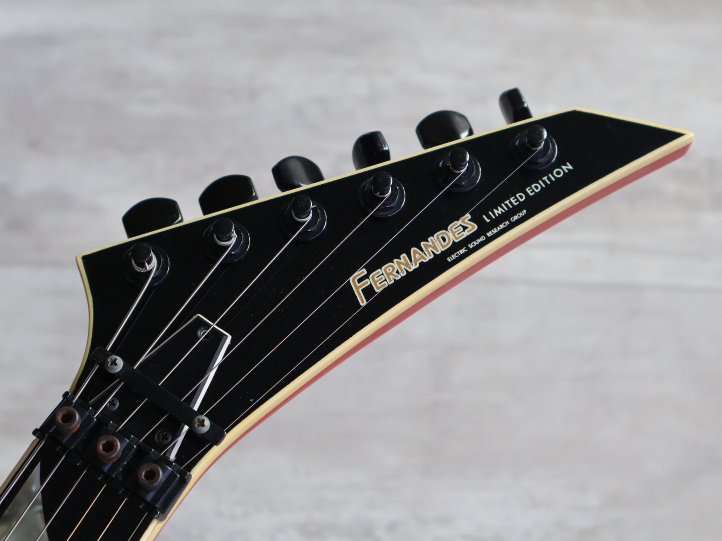 1987 Fernandes Japan JS-100 Rhoads Flying V (Red)