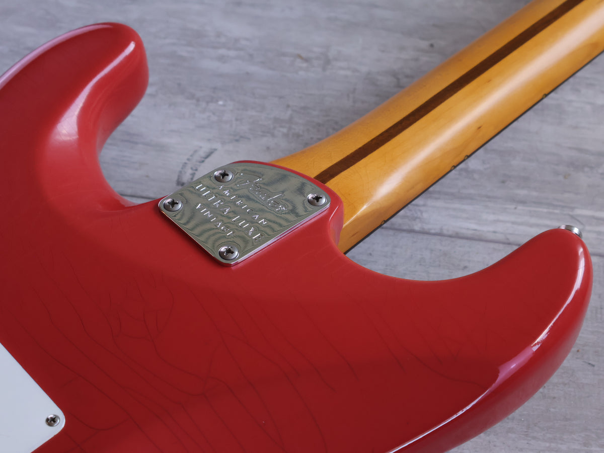 2025 Fender American Ultra Luxe Vintage '60s Stratocaster HSS (Fiesta Red)
