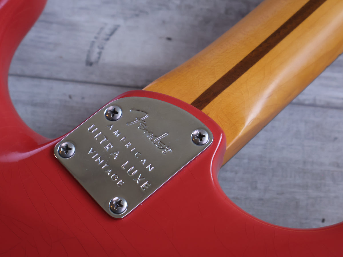 2025 Fender American Ultra Luxe Vintage '60s Stratocaster HSS (Fiesta Red)