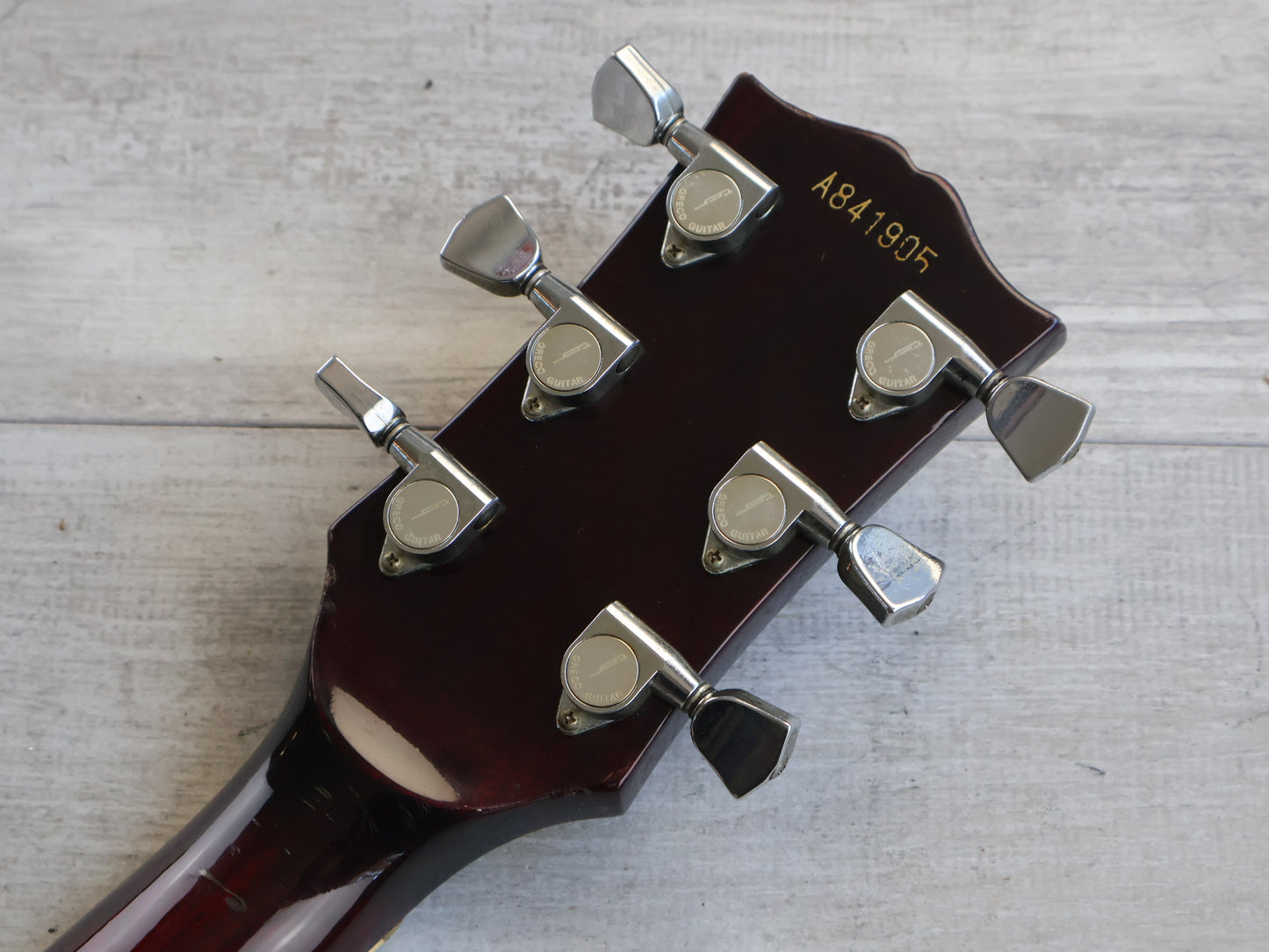 1984 Greco Japan SS-600 "Super Real" '75 Reissue SG (Wine Red)