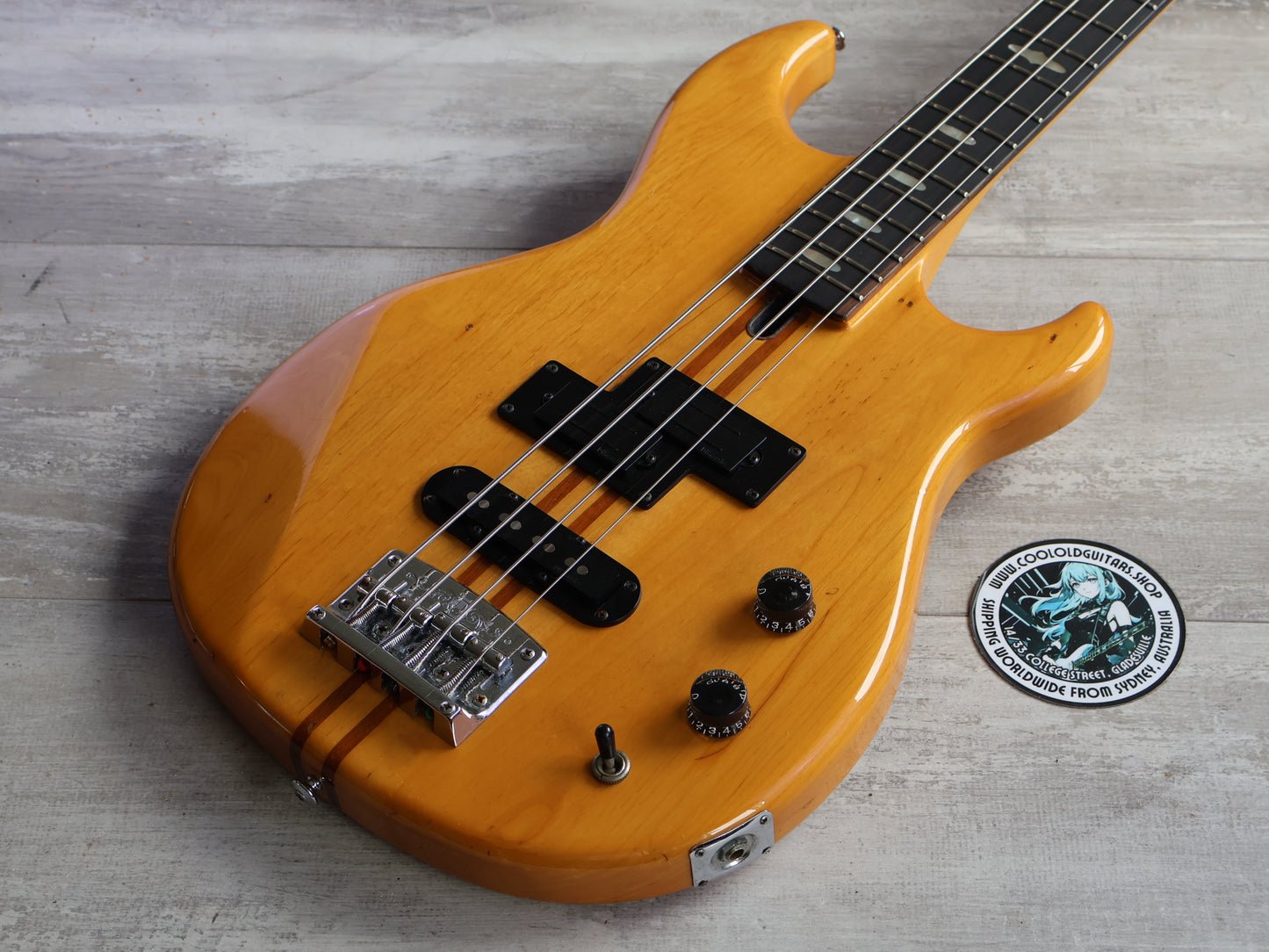 1982 Yamaha Japan BB2000 Neckthrough Broad Bass w/Dimarzio's (Natural)
