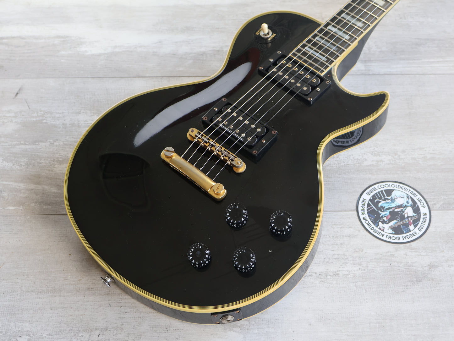 1990's Greco EGC '68 Reissue Les Paul Custom w/Seymour Duncan (Ebony)