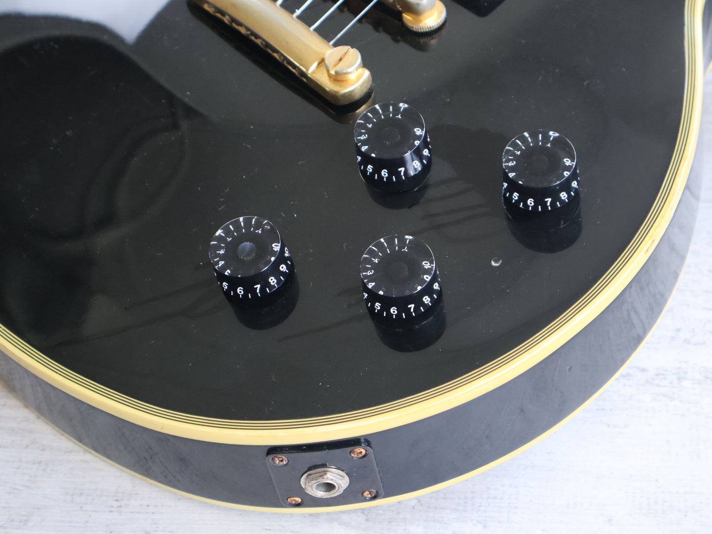 1990's Greco EGC '68 Reissue Les Paul Custom w/Seymour Duncan (Ebony)