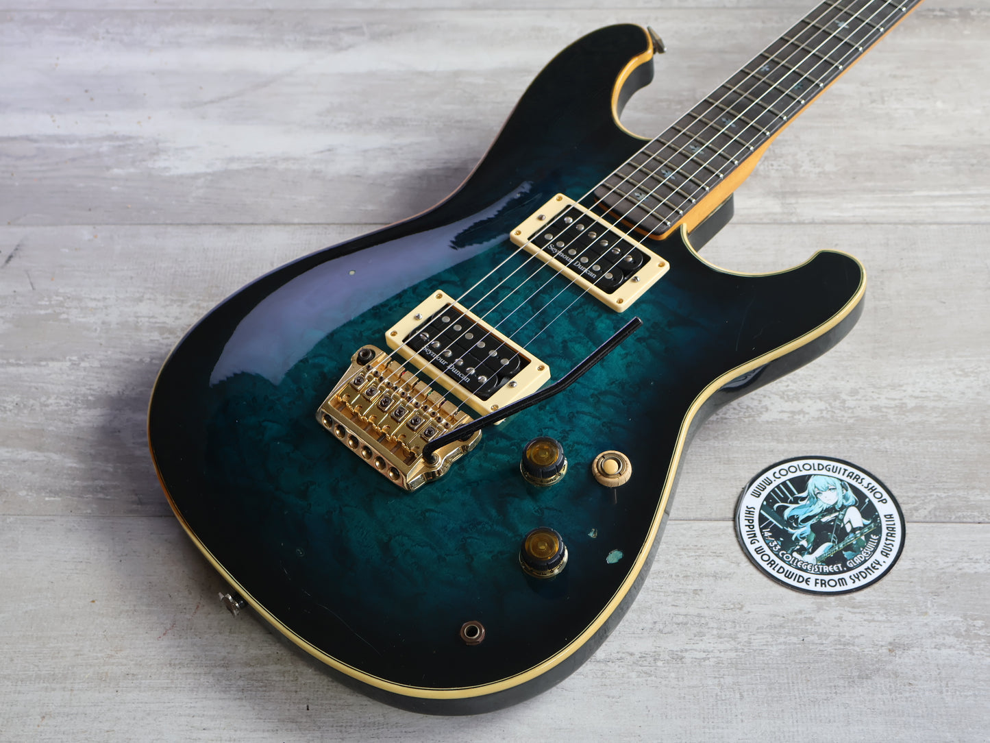 1983 Ibanez Japan RS1010SL Roadstar II Steve Lukather Signature Guitar (Marine Sunburst)
