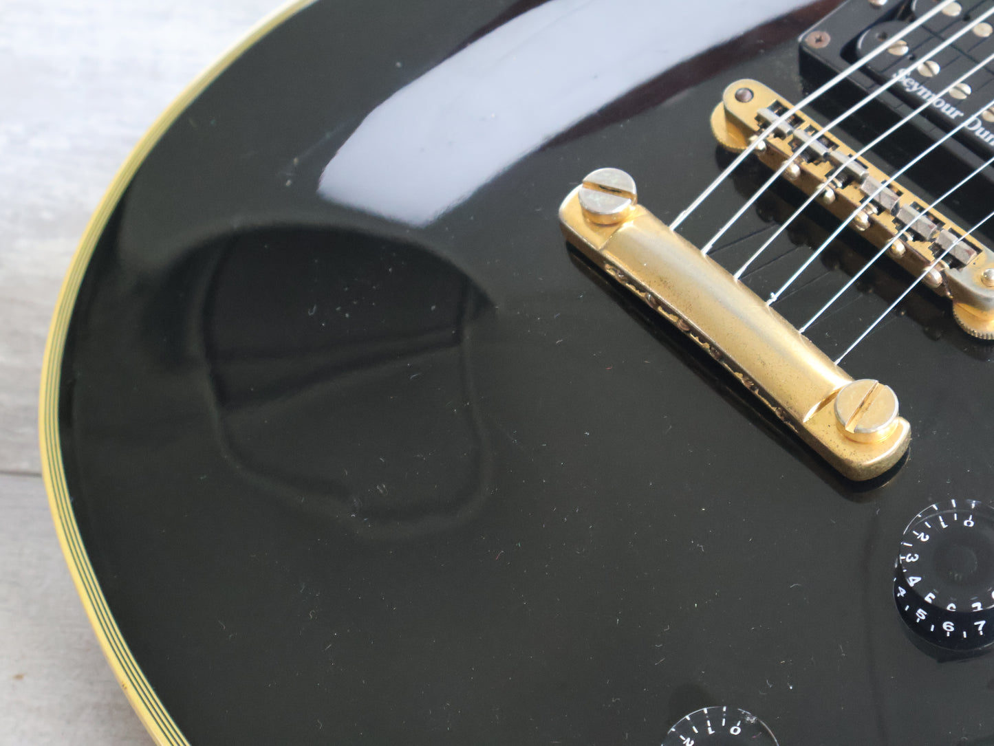 1990's Greco EGC '68 Reissue Les Paul Custom w/Seymour Duncan (Ebony)