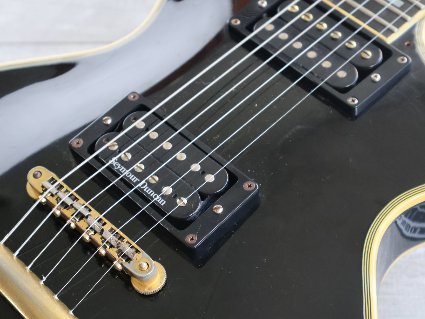 1990's Greco EGC '68 Reissue Les Paul Custom w/Seymour Duncan (Ebony)