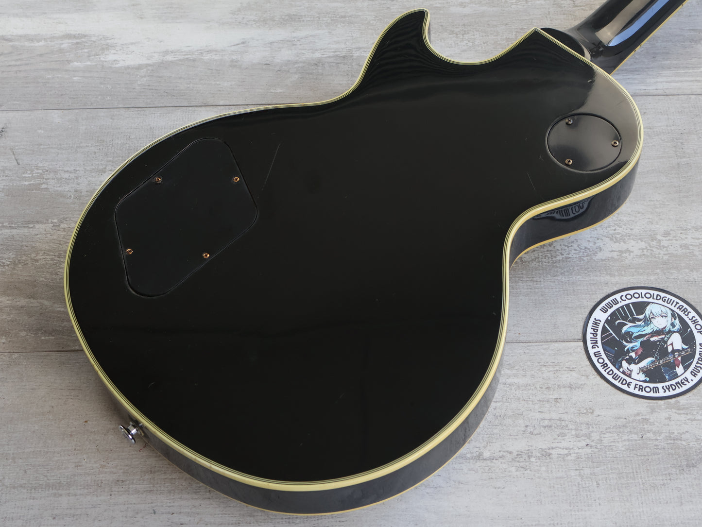 1990's Greco EGC '68 Reissue Les Paul Custom w/Seymour Duncan (Ebony)