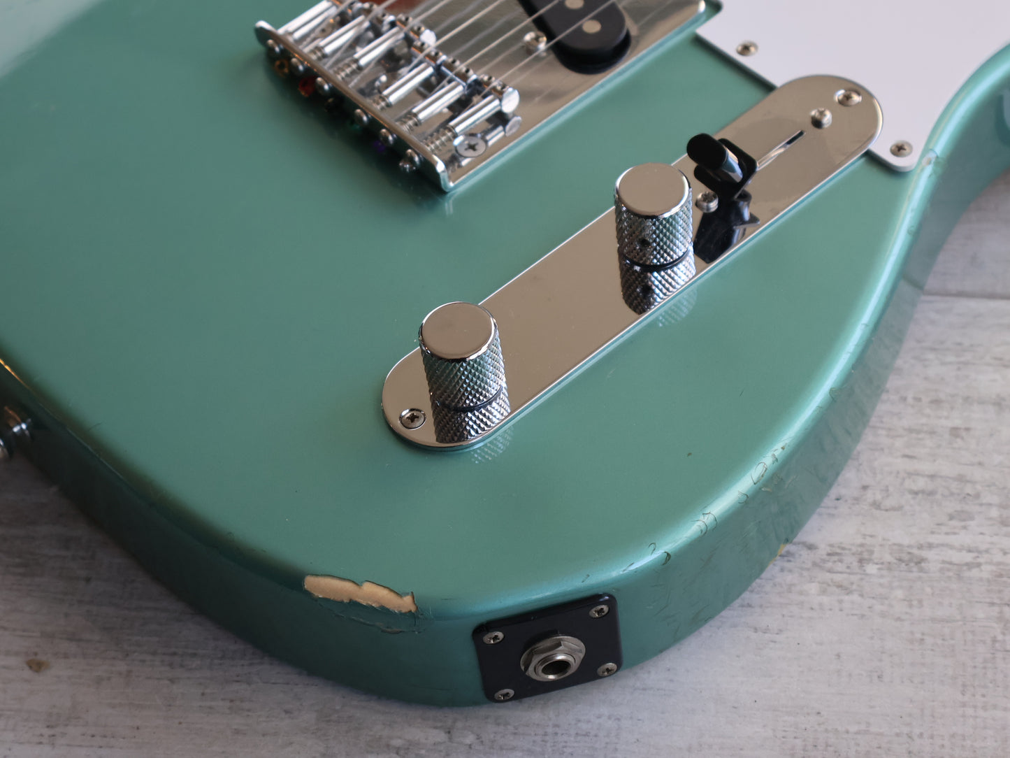 2010 Fender Japan TL-STD Telecaster Standard (Ocean Turquoise Metallic)