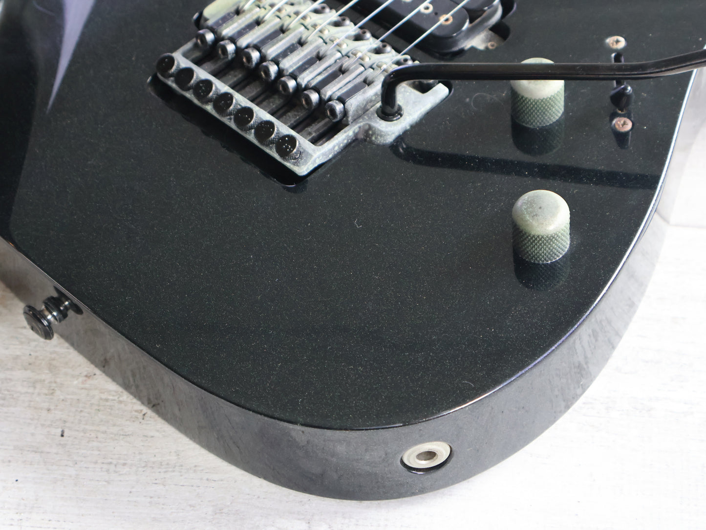 2003 Ibanez Japan RG1527 7-String HH Superstrat (Galaxy Black)