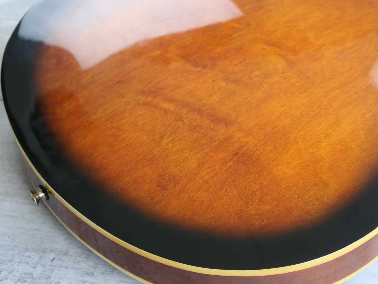 1995 Aria Pro II RTA-500 Titan Hollowbody Electric (Brown Sunburst)