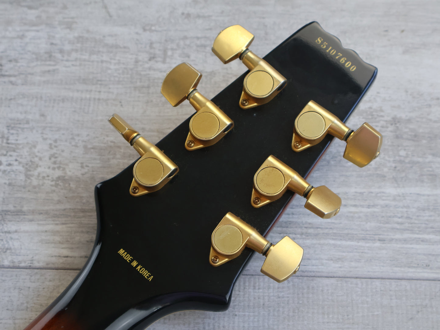 1995 Aria Pro II RTA-500 Titan Hollowbody Electric (Brown Sunburst)