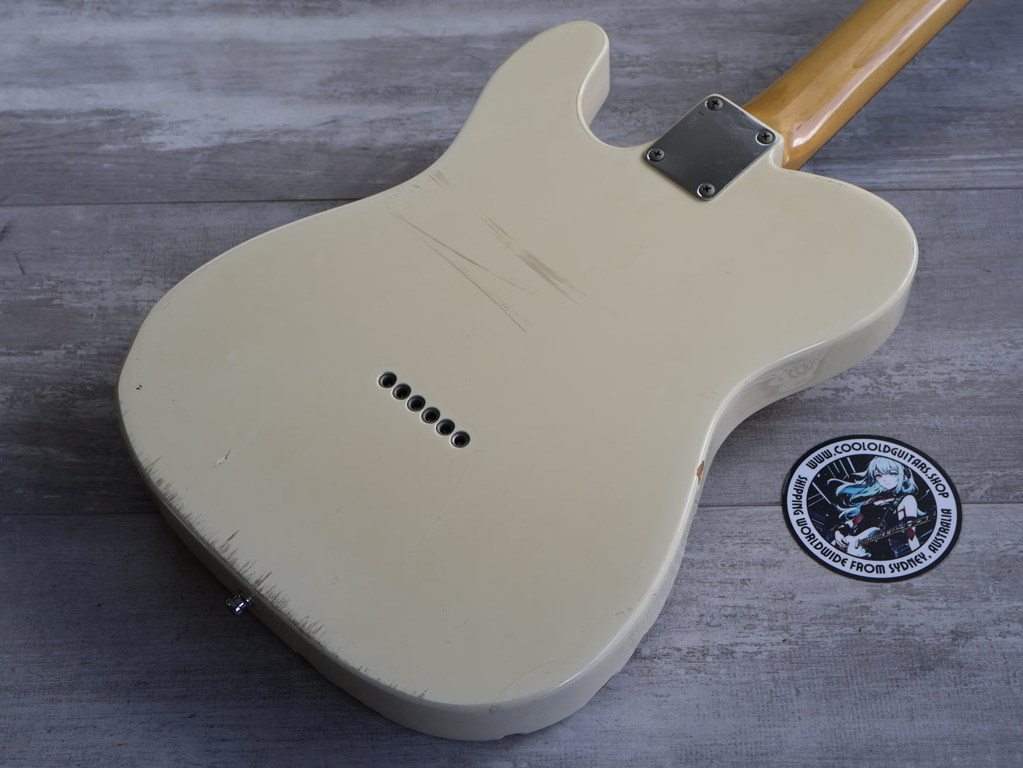 1995 Fender Japan TL72 Custom Edition '72 Reissue Telecaster (Vintage White)