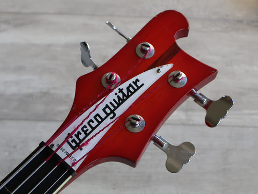 1970's Greco Japan RB Series Fretless 4001 (Transparent Red)