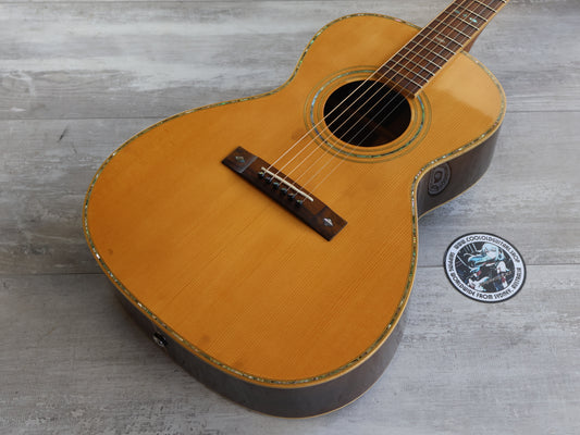 1990's Aria ADL-05N Parlor Acoustic Guitar