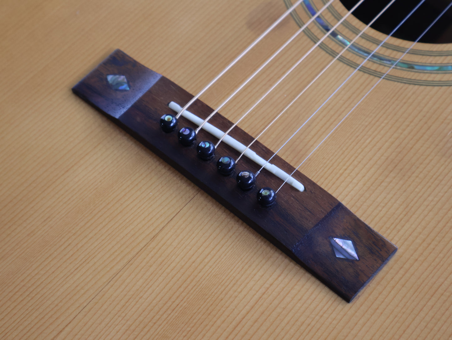 1990's Aria ADL-05N Parlor Acoustic Guitar