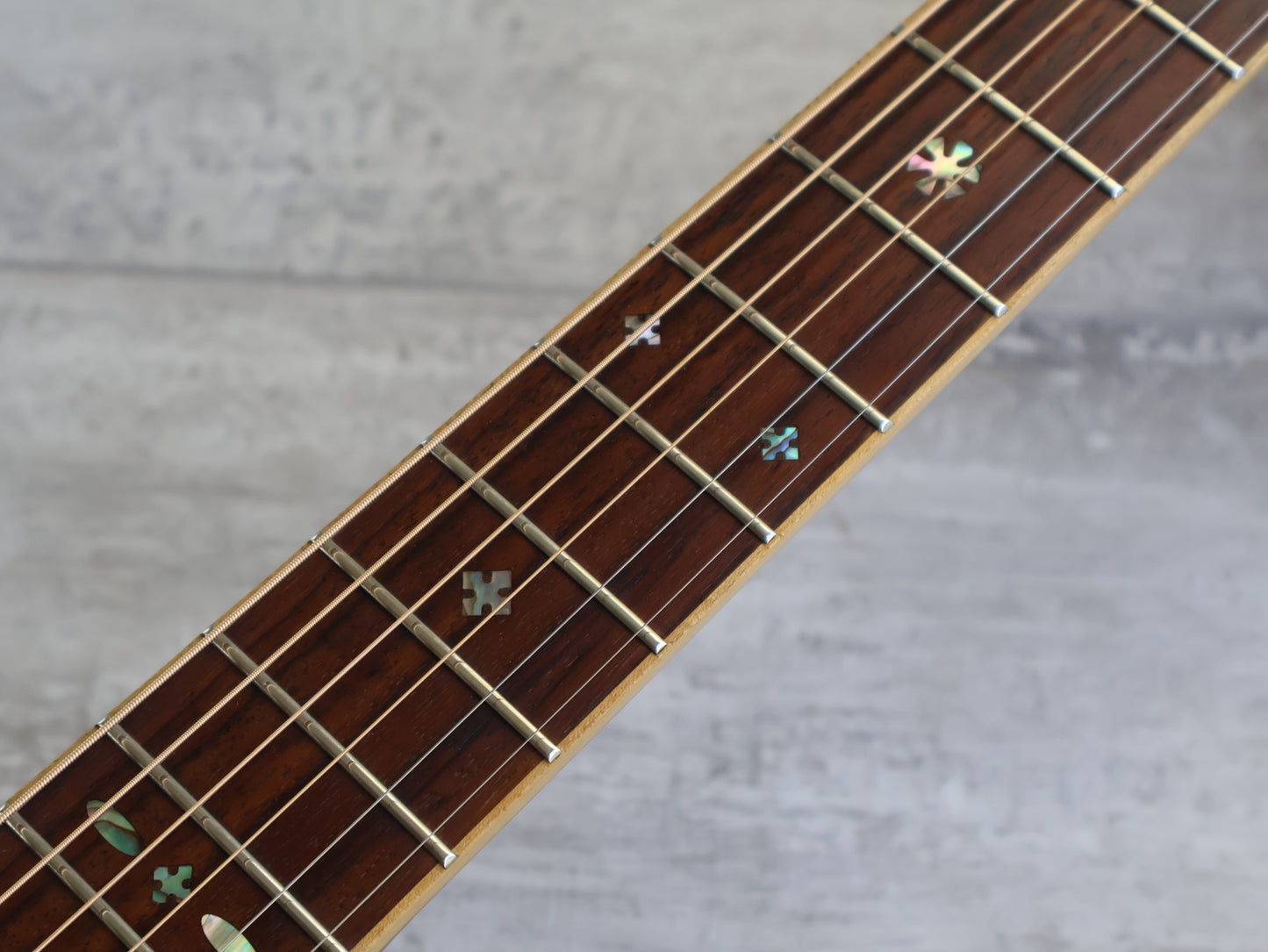 1990's Aria ADL-05N Parlor Acoustic Guitar