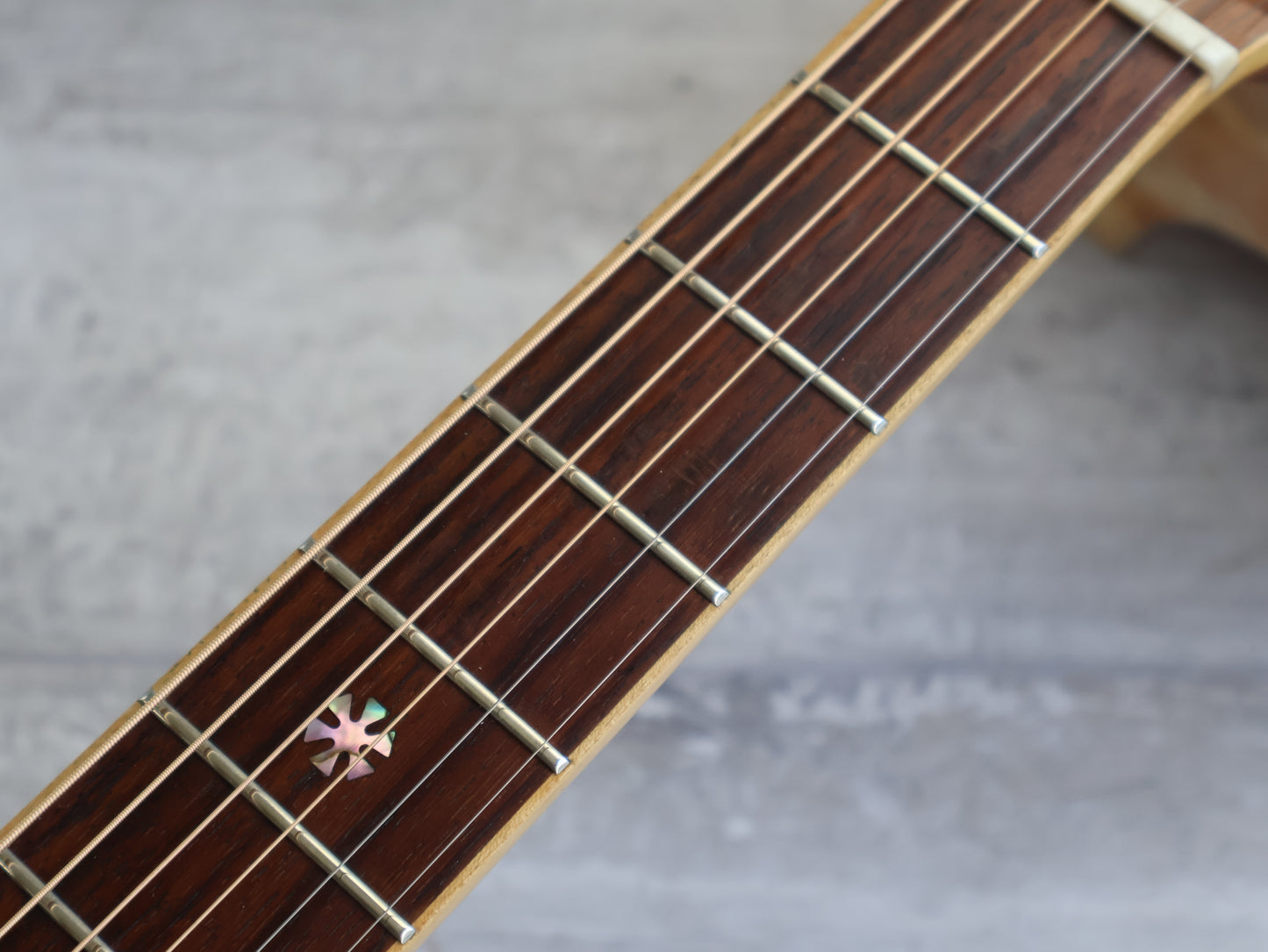 1990's Aria ADL-05N Parlor Acoustic Guitar