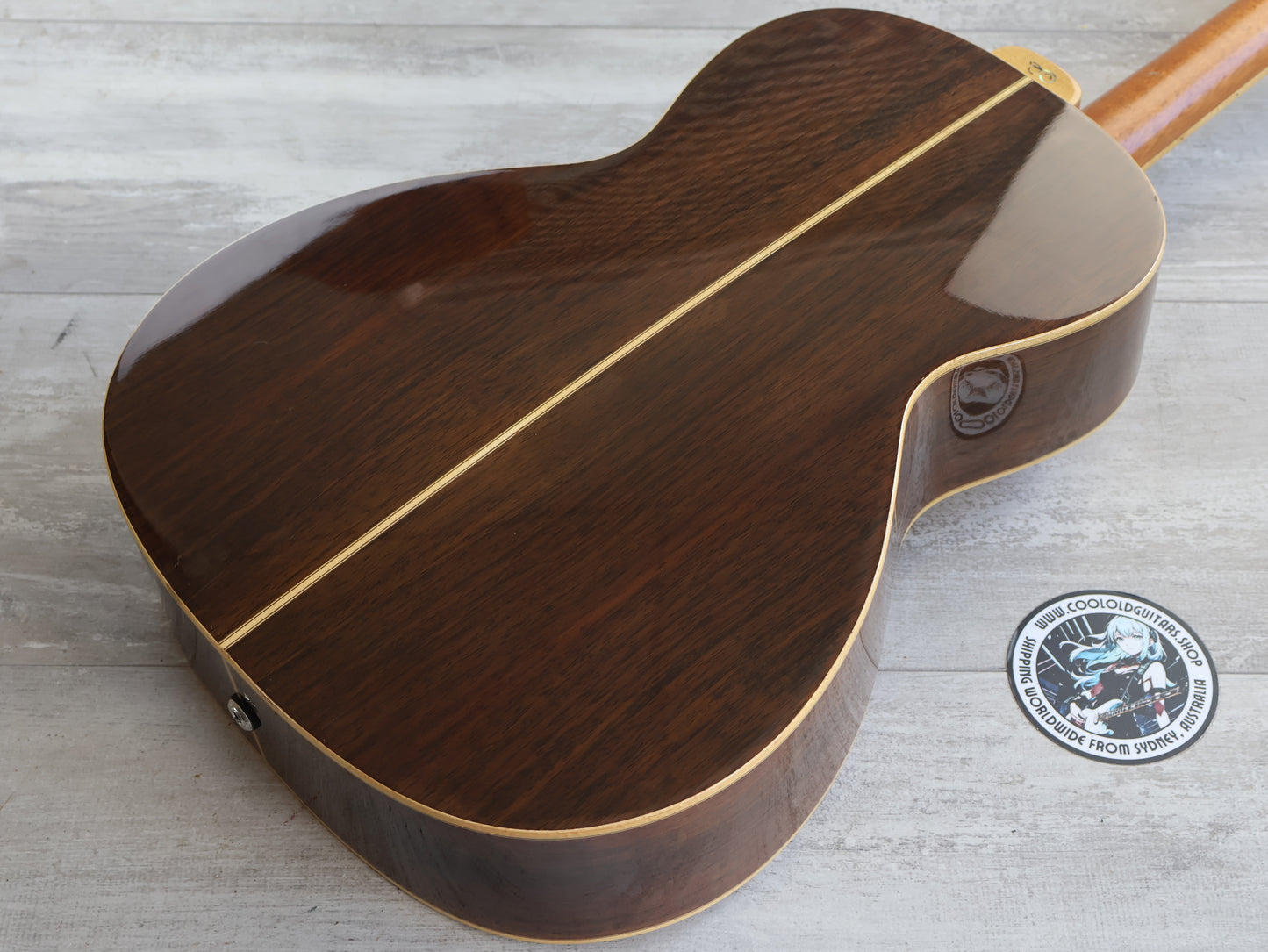 1990's Aria ADL-05N Parlor Acoustic Guitar