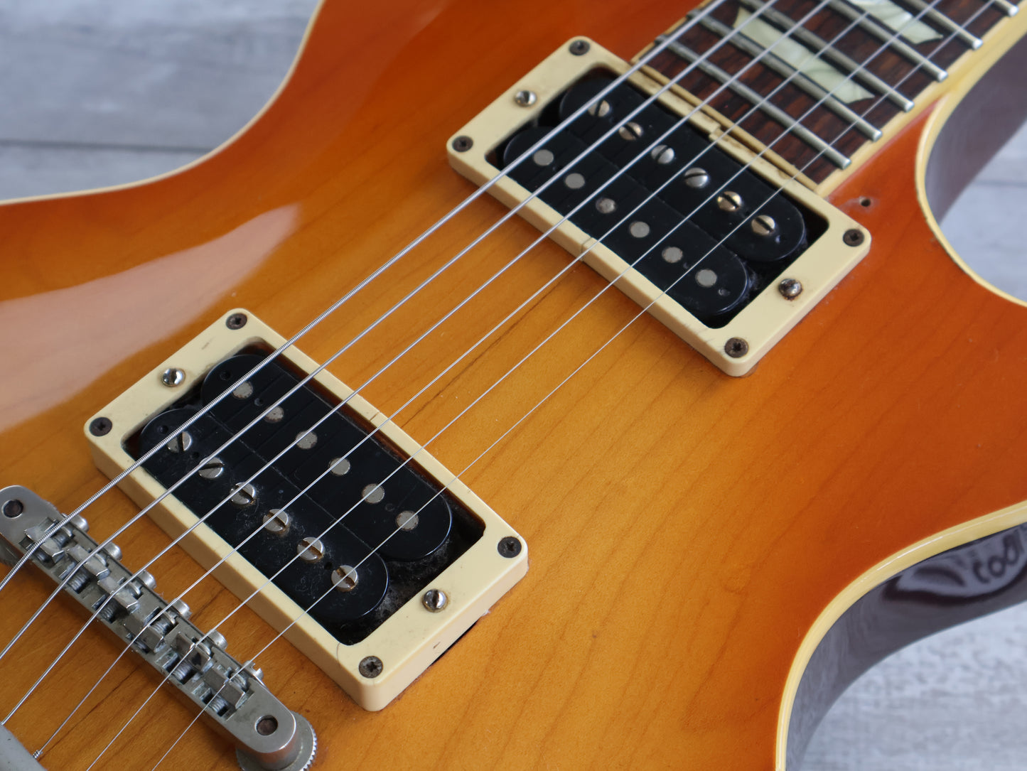 1998 Epiphone Japan LPS-80 Les Paul Standard (Plaintop Amber)