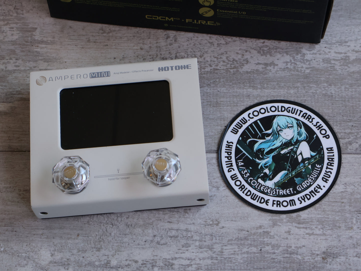 Hotone Ampero Mini Compact Amp Modeller & Effects Processor