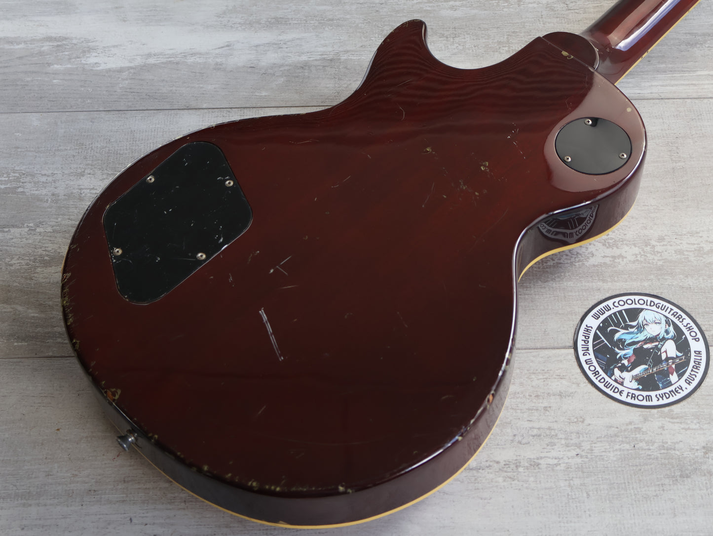 1998 Epiphone Japan LPS-80 Les Paul Standard (Plaintop Amber)
