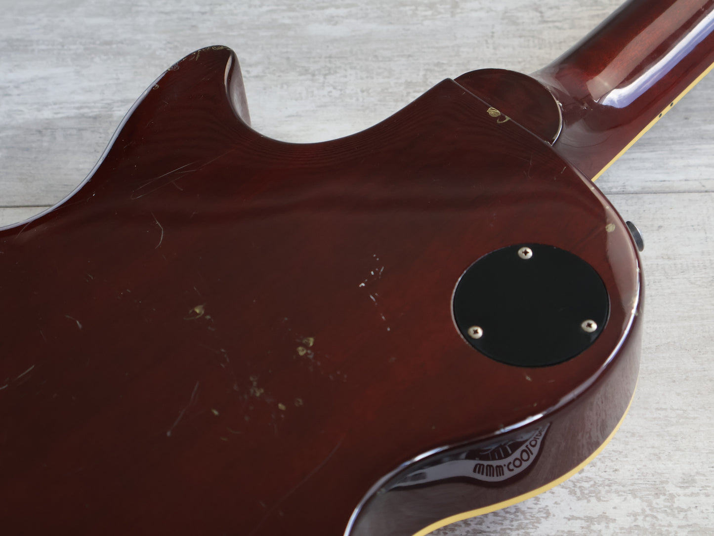 1998 Epiphone Japan LPS-80 Les Paul Standard (Plaintop Amber)