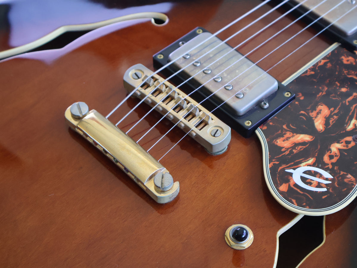 1993 Epiphone Korea Sheraton II Semi Hollowbody (Antique Sunburst)