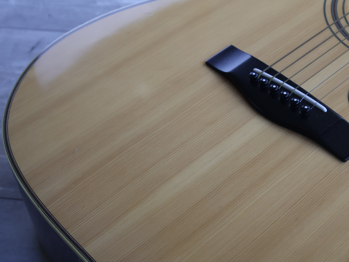 1980 Yamaha L-6 Japanese Vintage Acoustic Dreadnought Guitar (Natural)