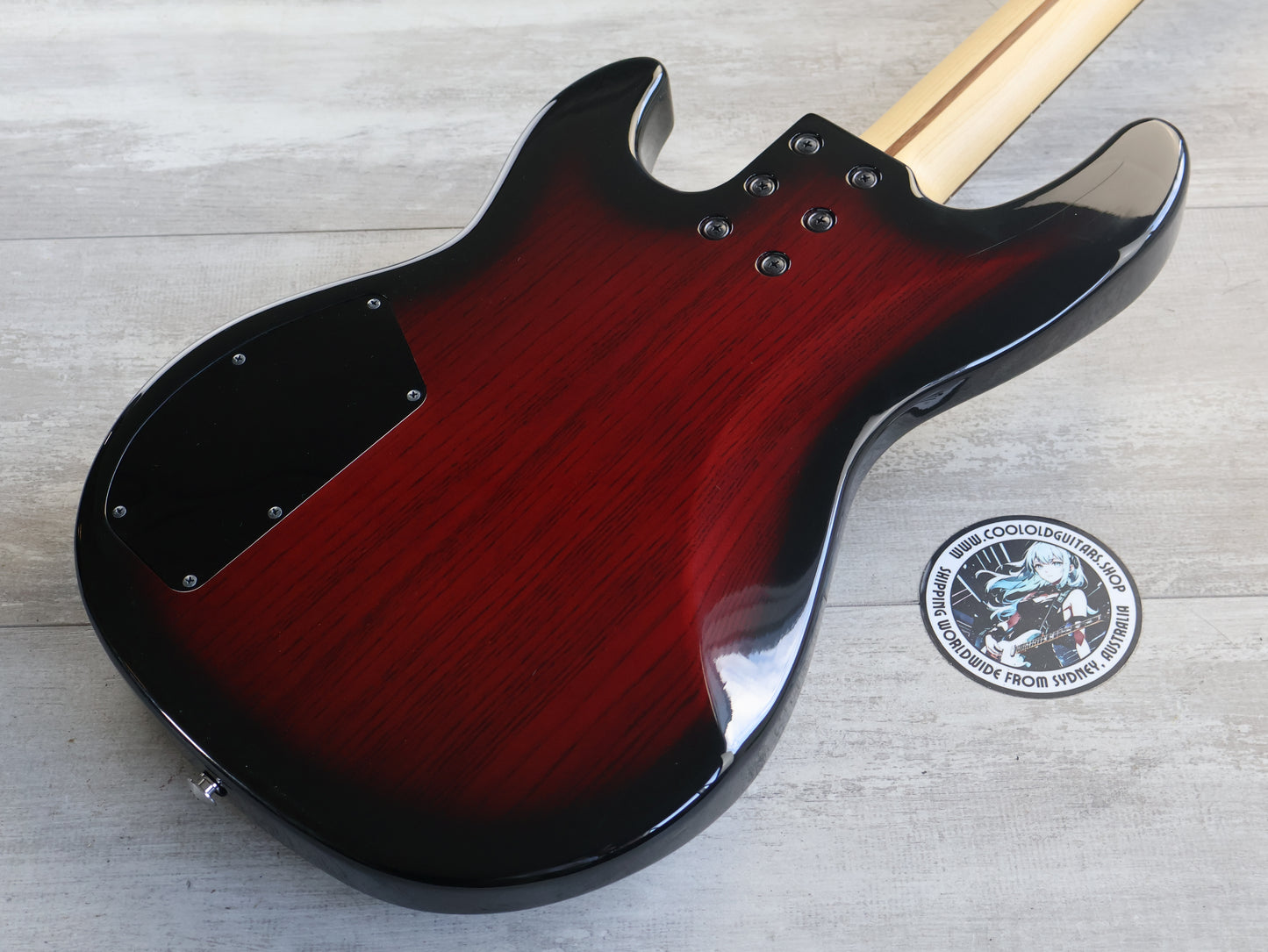 2001 G&L Japan L-2000 Premium Series Bass (Red Sunburst)