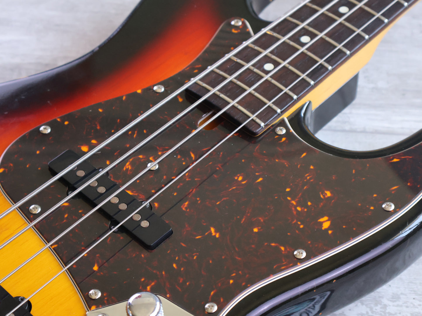 1990's Moon Japan JB-4 Custom Ordered Jazz Bass (Sunburst)