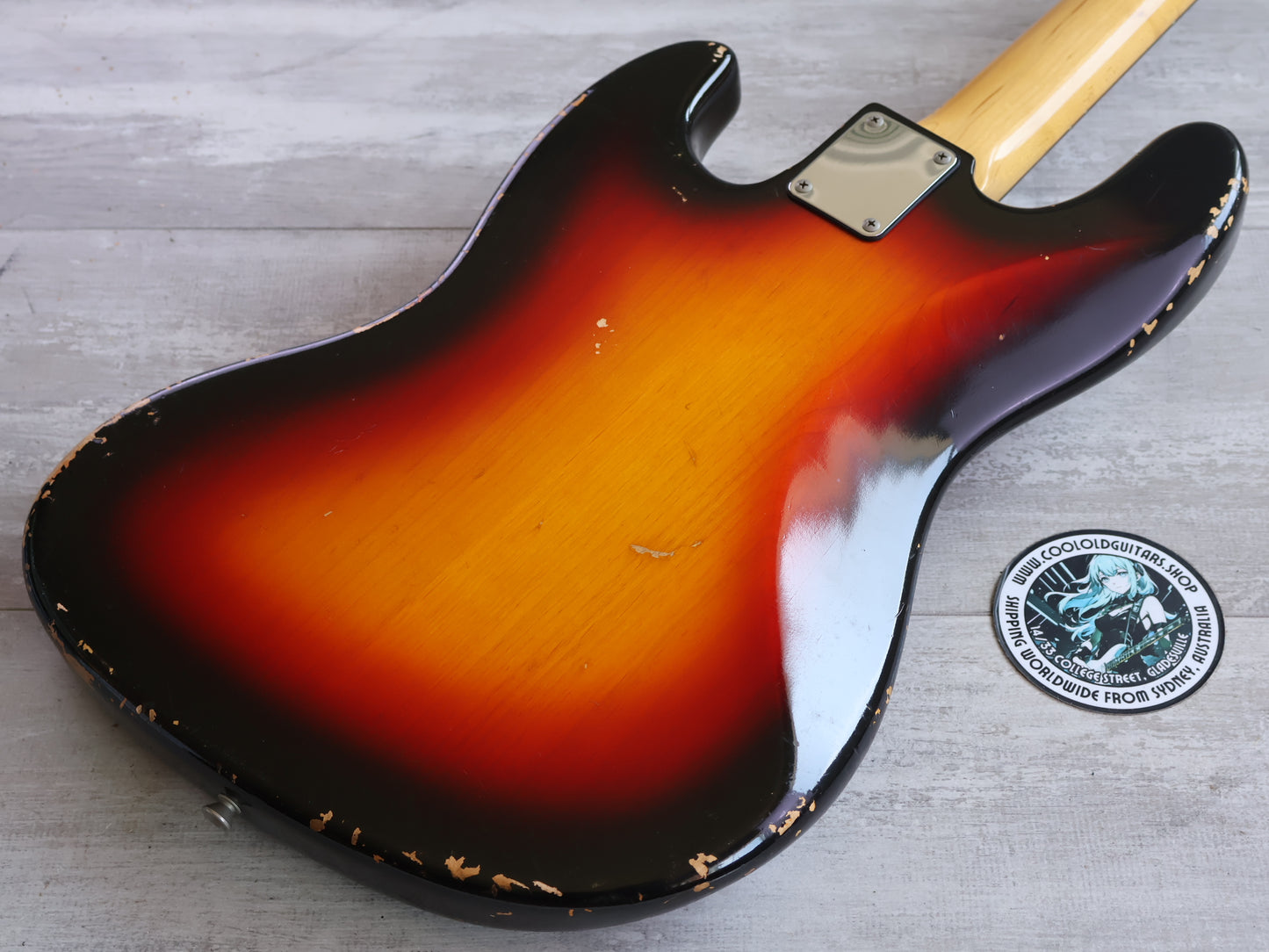 1990's Moon Japan JB-4 Custom Ordered Jazz Bass (Sunburst)