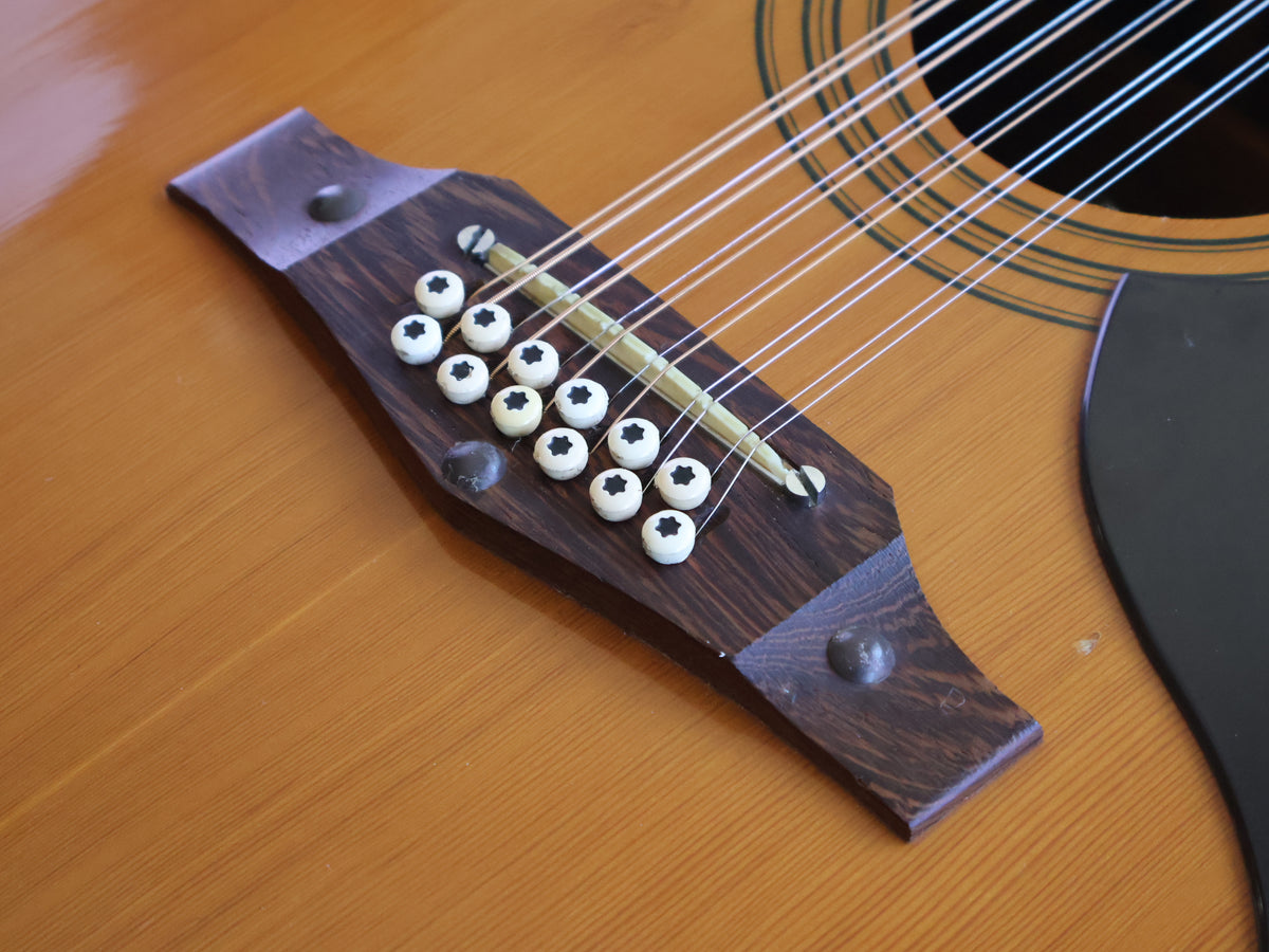 1970's EKO Ranger XII Vintage 12-String Acoustic Guitar (Natural)