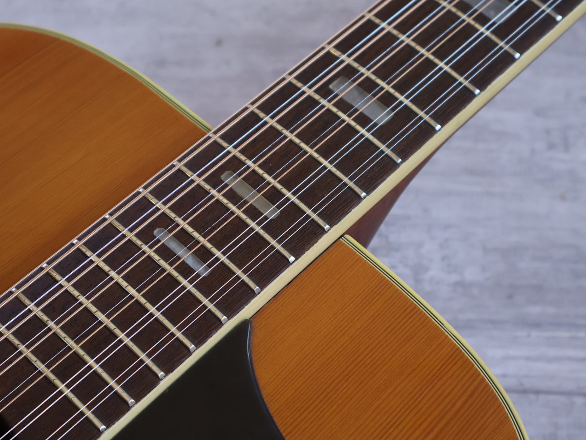 1970's EKO Ranger XII Vintage 12-String Acoustic Guitar (Natural)