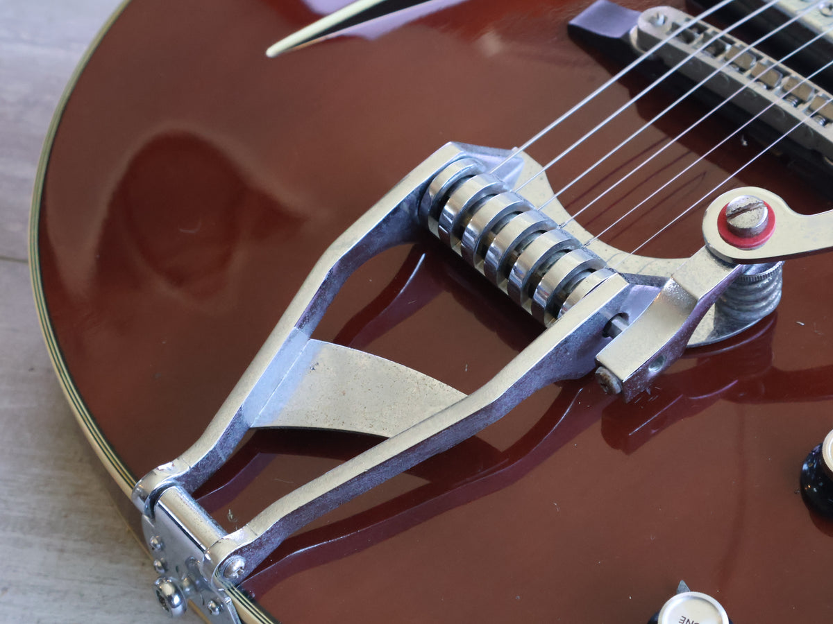 1968 Aria Diamond Japan No. 1232T Trini Lopez Hollowbody (Brown)